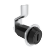 VISE ACTION® Compression Latch, Large Size, Slotted Recess, Aluminum Alloy, Hard Anodized, Black, 20 mm  Grip - E3-109-0059 - Southco