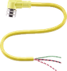 Female connector - V12-W-YE10M-PVC - Pepperl+Fuchs SE