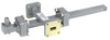 20 dB WR-34 Waveguide Crossguide Coupler with UG-1530/U Square Cover Flange and 2.92mm Female Coupled Port from 22 GHz to 33 GHz in Bronze -- FMWCT1044 - Image