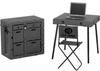 Pelican Administrative Field Desk with Chair & Table - Black -- PEL-472-ADMIN-DESK-032 - Image