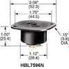 Connector, Power Entry, Receptacle, 15A; Connector Type Hubbell Wiring Devices - 14C5707 - Newark, An Avnet Company