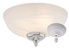 Light Kit - White Faux Alabaster - MC49-L - Monte Carlo Fan Company