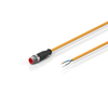 ZK2000-6100-7xxx | Sensor cable, PP, 4 x 0.25 mm², fixed installation, food & beverage -  - Beckhoff Automation LLC