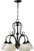 6408-5-95 Mid. Chandeliers-Glass Down - 473706 - Capital Lighting, Inc.