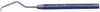 Excelta Three Star Single-Ended Curved Stainless Steel Probe 331C - 3 in Length - 10 mil Thick - EXCELTA 331C - R. S. Hughes Company, Inc.