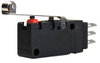 MICRO SWITCH V15W Series Watertight Miniature Basic Switch, 4,8 mm x 0.8 mm terminals, SPDT, 200 g operating force, lever pivot far from plunger, long-roller lever, gold-plated contacts, ENEC/CQC: 0.1 -- V15W-DZ200A06-AW1