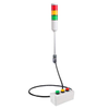 Stackable Tower Lighting, Beacons, and Components - ATESR-10-RYG - Quarktwin Technology Ltd.