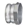 Aluminum Part A Male Adapter x Female NPT -- AL-A300 - Image