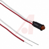 Indicator,Pnl-Mnt;PANEL MOUNT LED INDICATOR, AMBER - 70130007 - Allied Electronics, Inc.