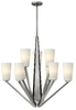 4138BN Mid. Chandeliers-Glass Up - 345067 - Capital Lighting, Inc.