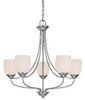4015MN-111 Mid. Chandeliers-Glass Up - 690216 - Capital Lighting, Inc.