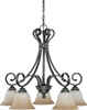 60-2743 Mid. Chandeliers-Glass Down - 403733 - Capital Lighting, Inc.