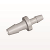 Straight Reducer Connector, Barbed, Natural - HSR43 - Qosina Corp.