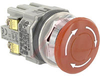Switch,Pushbutton,E-Stop,40mm,Pushlock Turn Reset,Non-illuminated,1NO-1NC - 70172552 - Allied Electronics, Inc.