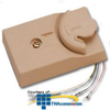 Suttle 4-Conductor Surface Mount Jack with Spade Terminals.. - 625T4 - TelephoneStuff.com