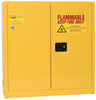 Eagle 24 gal Yellow Hazardous Material Storage Cabinet - 43 in Width - 44 in Height - Wall Mount - 048441-33393 - 048441-33393 - R. S. Hughes Company, Inc.