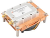 1000 to 2500 MHz SMA GaN Power Amplifier with Integrated Heatsink and Cooling Fan, 18W, L & S Band, 28V, 50% Efficiency and Class AB -- FMAM5082 - Image
