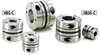 Flexible Couplings - Single-Disk Type - Clamping Type -- XBS-104C8 - Image