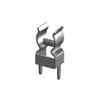 Press-In PC Fuse Clip -- 3519 - Image