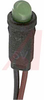 Indicator,Pnl-Mnt;LED;Green;0.25In.;5VDC;T 1-3/4;/Snap;6In. Wire;1/8In.;20mA - 70015781 - Allied Electronics, Inc.