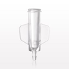 Female Luer Lock to Barb Connector with Wings - 11765 - Qosina Corp.