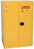 Eagle 90 gal Yellow Hazardous Material Storage Cabinet - 43 in Width - 65 in Height - Floor Standing - 048441-00015 - 048441-00015 - R. S. Hughes Company, Inc.