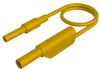 Test Lead, 4Mm Plug Skt, Yellow, 500Mm Rohs Compliant Hirschmann Test And Measurement - 57AK6936 - Newark, An Avnet Company