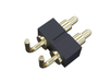 Connector - 2 Pin 2.5mm Right Angle Pogo Pin Male - Image