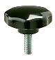 Fluted Knob -- 04L-12S-M620 - Image