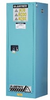 Justrite Chemcor 22 gal Blue Hazardous Material Storage Cabinet - 23 1/4 in Width - 65 in Height - 697841-11294 - 697841-11294 - R. S. Hughes Company, Inc.