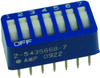 Switch, Dip, 7 Position, Spst, Rocker; No. Of Circuits Alcoswitch Te Connectivity - 23R8970 - Newark, An Avnet Company