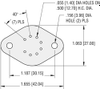 8 PIn TO-3 Transistor Insulator - 4658 - Keystone Electronics Corp.