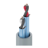 RS232/422 Low Cap, #24-2pr, FPE, Indiv. Foil, PVC Jkt, CM, 100Ω - 9729 - Belden Inc.