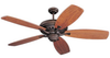 Maxima Fan - Blades Separate - Roman Bronze - 5MXRB - Monte Carlo Fan Company