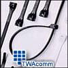 Sprint Cable Tie 3-3/8 Inch 30# Outdoor Black - 739684 - TelephoneStuff.com