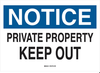 Admittance Sign - 40732 - Brady Corporation