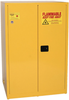 Eagle 90 gal Yellow Hazardous Material Storage Cabinet - 43 in Width - 65 in Height - Floor Standing - 048441-00012 - 048441-00012 - R. S. Hughes Company, Inc.
