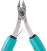 Excelta Five Star Tapered & Relieved Diagonal Semi-Flush Carbon Steel Semi-Flush Cutting Plier 7146E - 5 3/4 in Length - Foam Cushion Grip - EXCELTA 7146E - R. S. Hughes Company, Inc.