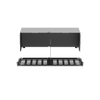 Patchbay, Jack Panel Accessories - FLEX-PLATE4UPRW-ND - DigiKey