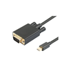Mini Displayport Male To VGA Male Converter Cable -  - Shenzhen QH Industrial Co., Ltd