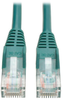 Cat5e 350MHz Snagless Molded Patch Cable (RJ45 M/M) - Green, 20-ft. - N001-020-GN - Tripp Lite by Eaton