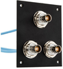 3 JACK PANEL INSERT BULKHEAD REAR MOUNT TRB 3 LUG ISOLATED JACK WITH 30-02003 LEAD 12
