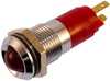 Panel Mount Indicator, Led, 14Mm, Red, 12V; Led Color Wamco - 86T5639 - Newark, An Avnet Company