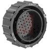 Connector Housing; CPC Plug; AMP/Series2; 23; 57; Plug; Free Hanging; Wire - 70082957 - Allied Electronics, Inc.
