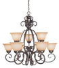 22029-FM Mid. Chandeliers-Glass Up - 722770 - Capital Lighting, Inc.