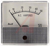 Ammeter, Electromechanical AC; 50 A; + 5%; 2.5 in.; Polystyrene; 850 Series - 70136718 - Allied Electronics, Inc.