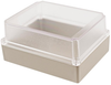 Small Enclosure, Abs, Grey/clear; Enclosure Type Hammond - 29AH0307 - Newark, An Avnet Company