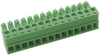Terminal Block, Eurostyle 14 Position 24-12Awg; Pitch Spacing Multicomp - 04R6715 - Newark, An Avnet Company