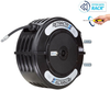 Macnaught R3 Engineered Thermoplastic Heavy Duty Hose Reel Grease Service 1/4 inch x 50 ft 5000 PSI RACR Adjustable Control Black Case / Black Hose -- GRC250K-02 - Image