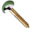 Brass Mirror Screw - Chrome Plated Top - Image